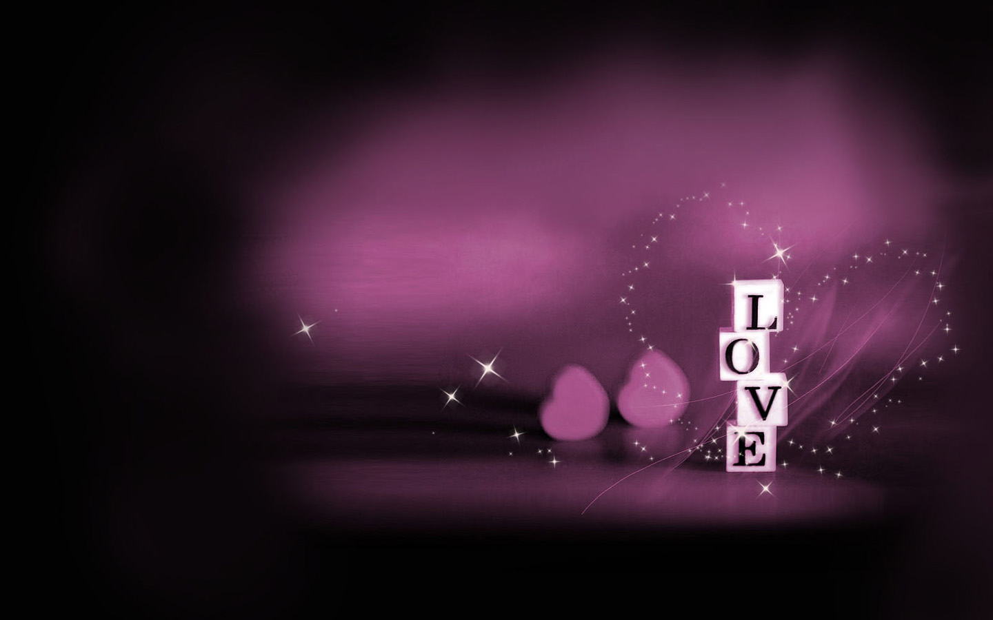 Stacked love LOVE desktop wallpaper