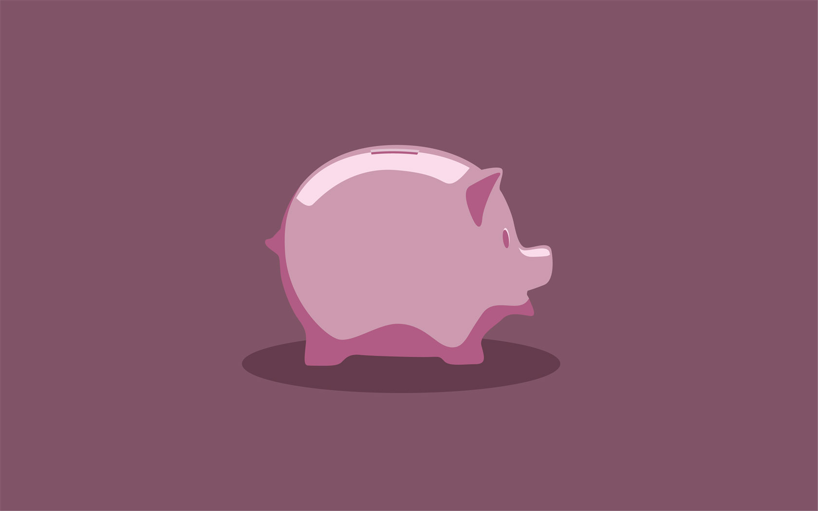 Little piggy bank wallpaper