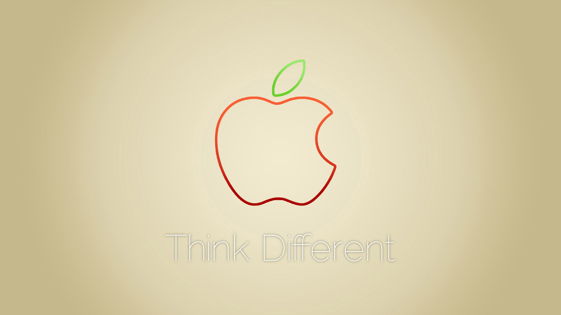 Apple Orange Desktop Wallpaper