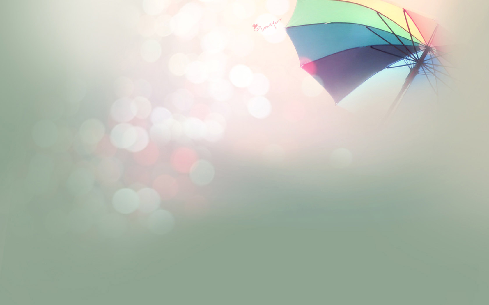 beautiful colorful umbrella desktop wallpaper