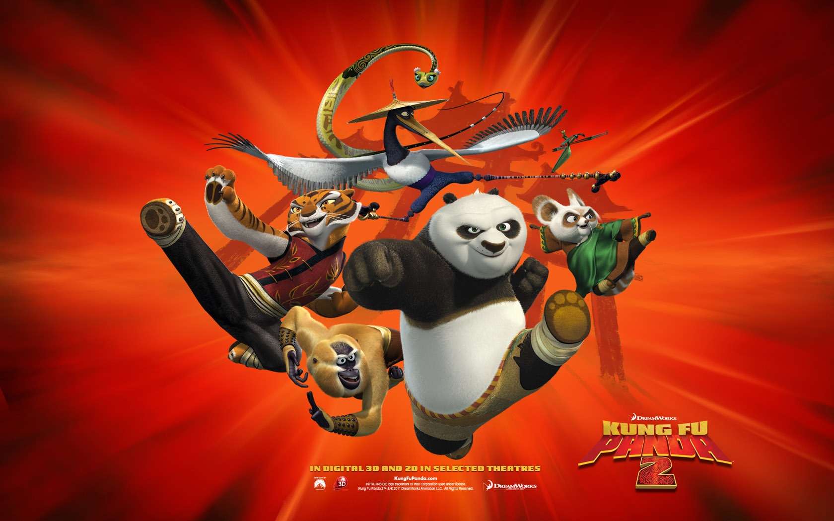Kung Fu Panda 2 Desktop Wallpaper