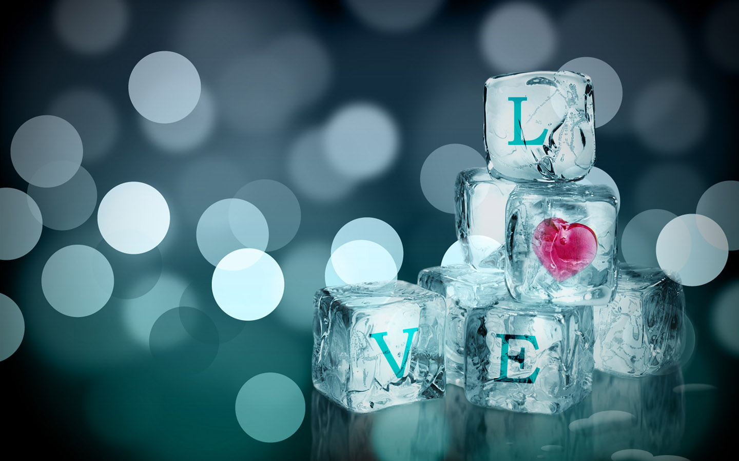 LOVE Frozen Love Desktop Wallpaper