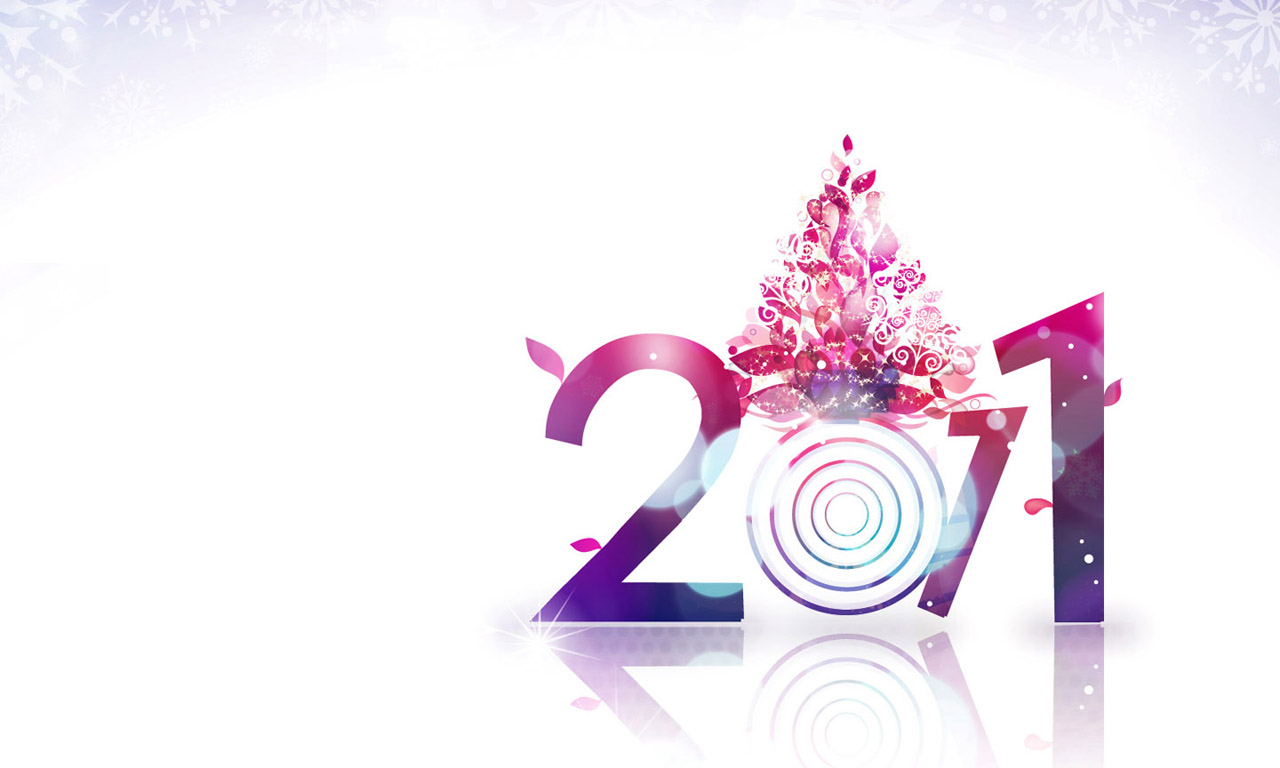 Cool 2011 New Year Desktop Wallpaper