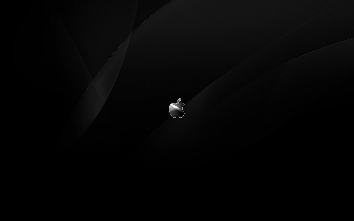 Black Apple Desktop Wallpaper