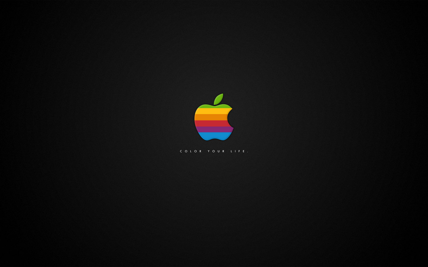 Black Apple Desktop Background