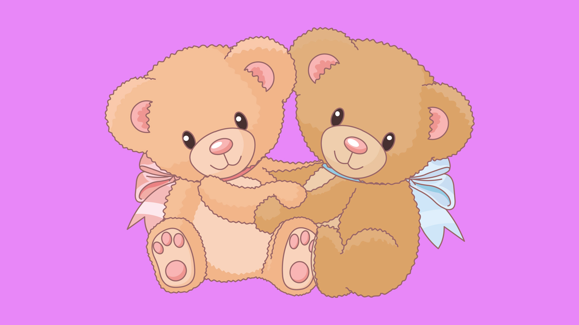 Cute Teddy Bear Desktop Wallpaper
