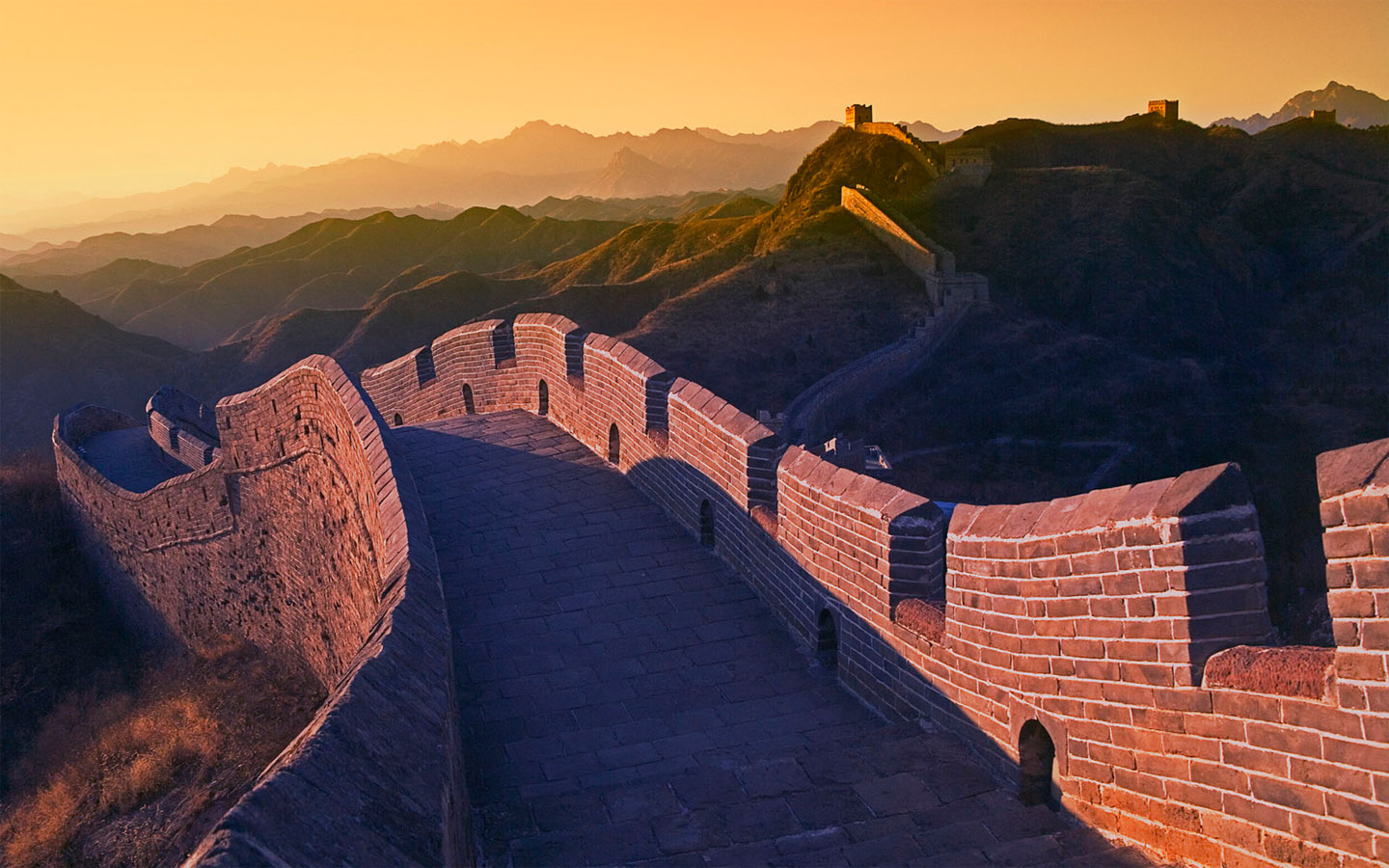 Great Wall of China desktop wallpaper
