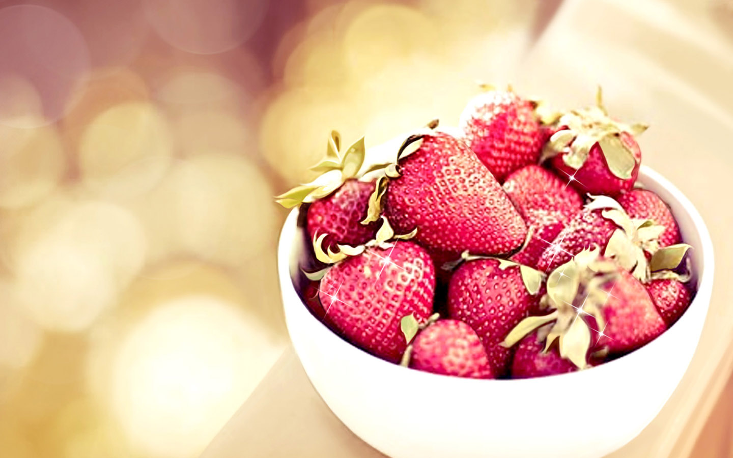 beautiful strawberry desktop wallpaper