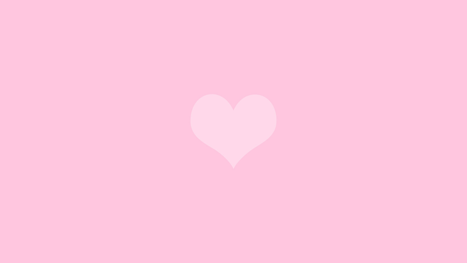 Non-mainstream pink heart wallpaper