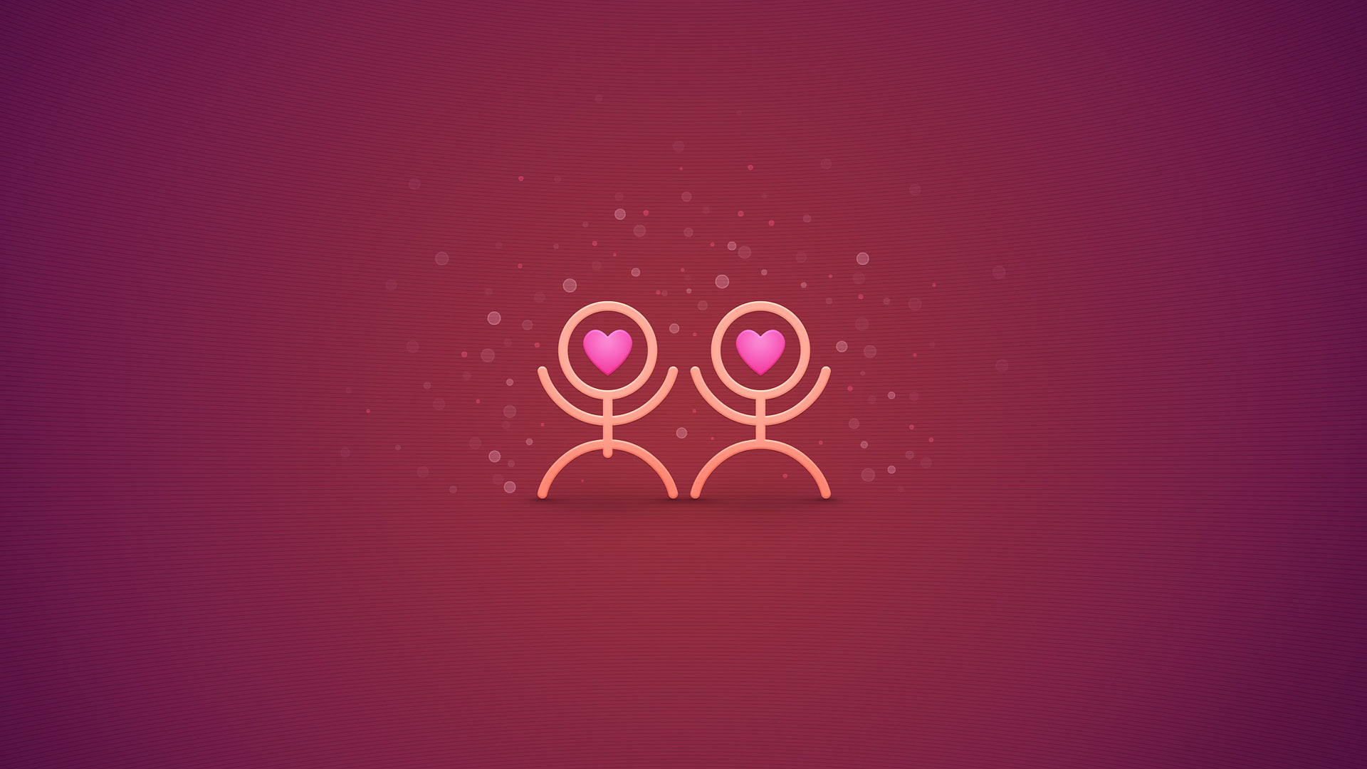 Romantic Valentine's Day Design Desktop Wallpaper