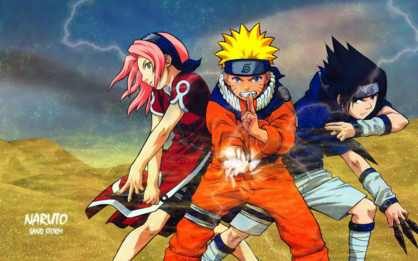 Classic Naruto desktop background picture