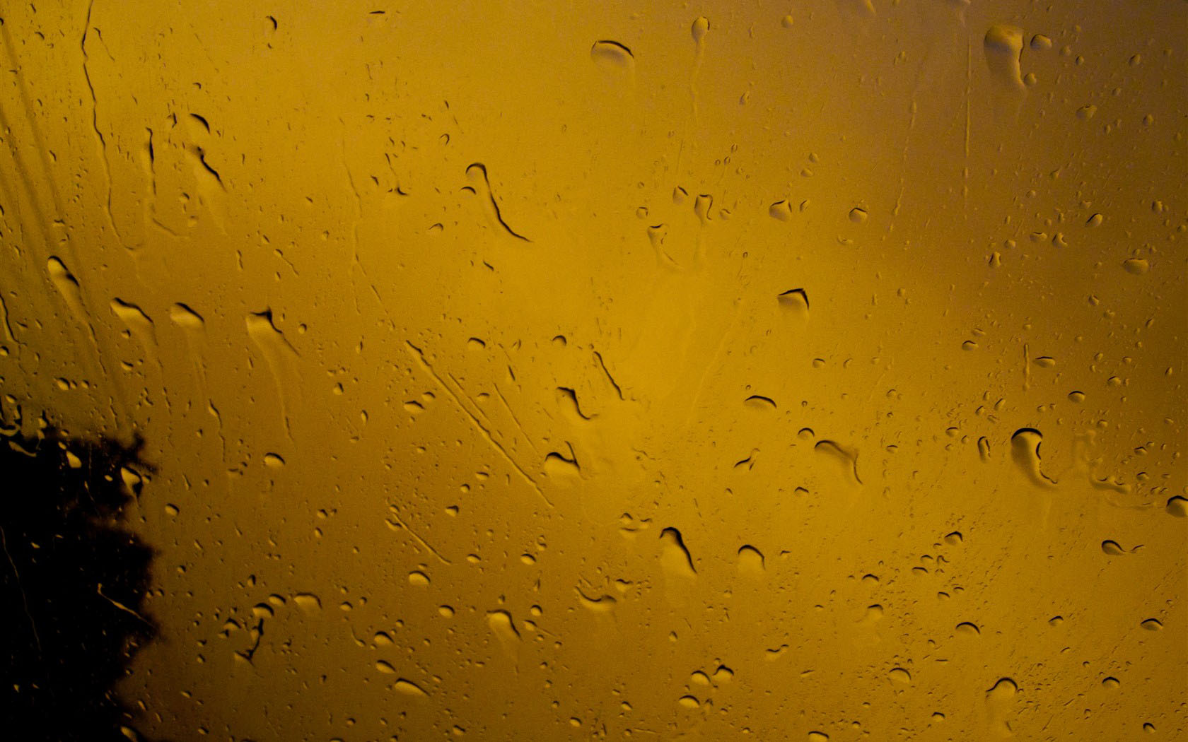 Glass water drop wallpaper
