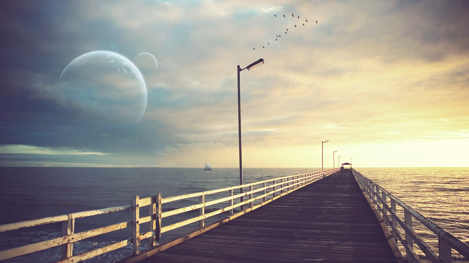 seaside desktop background picture