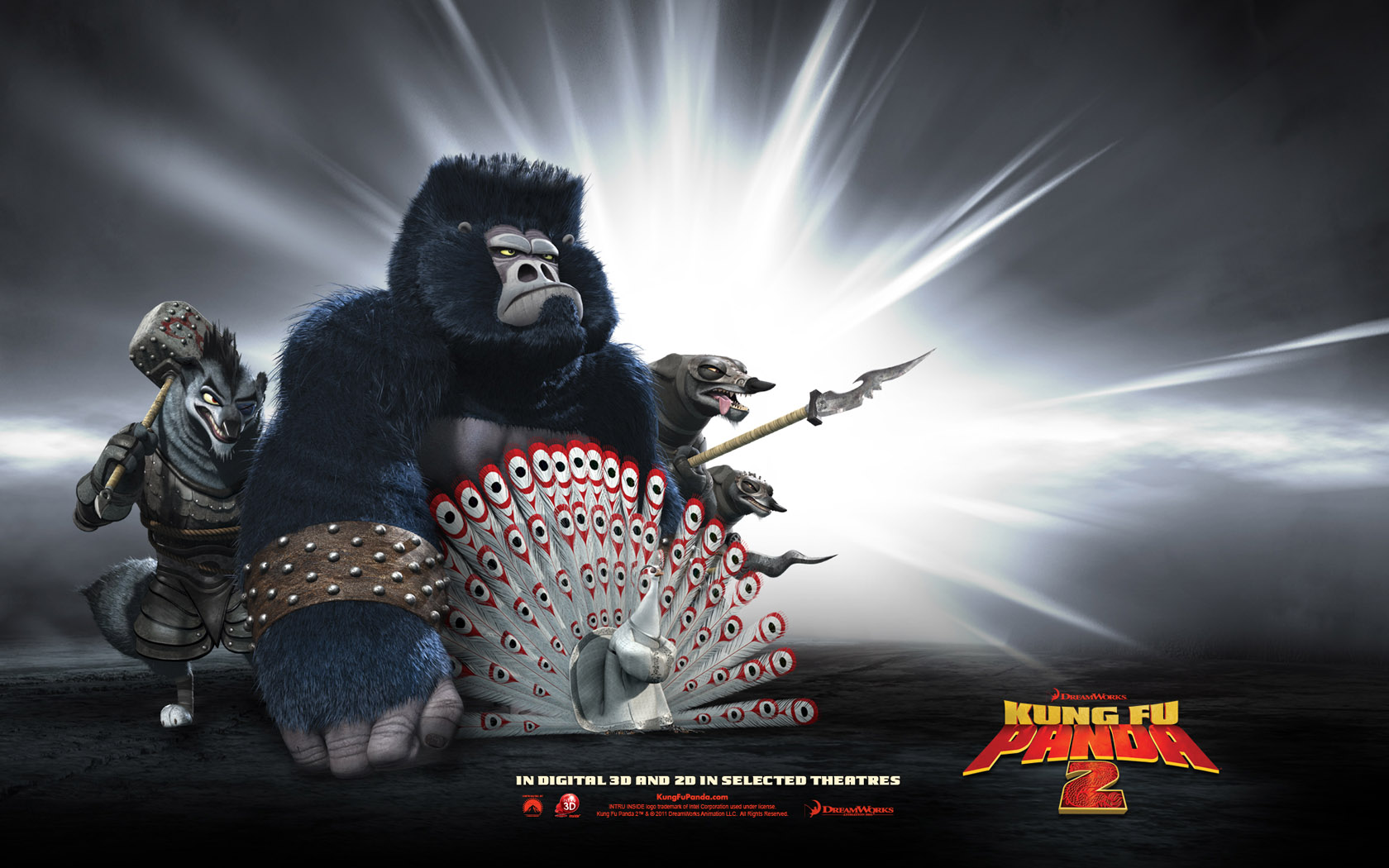 Kung Fu Panda 2 Movie Poster Wallpaper