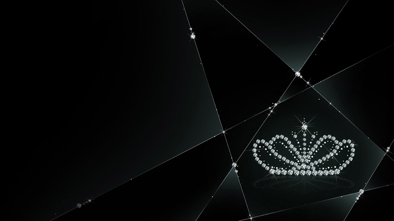 Star diamond crown desktop background picture