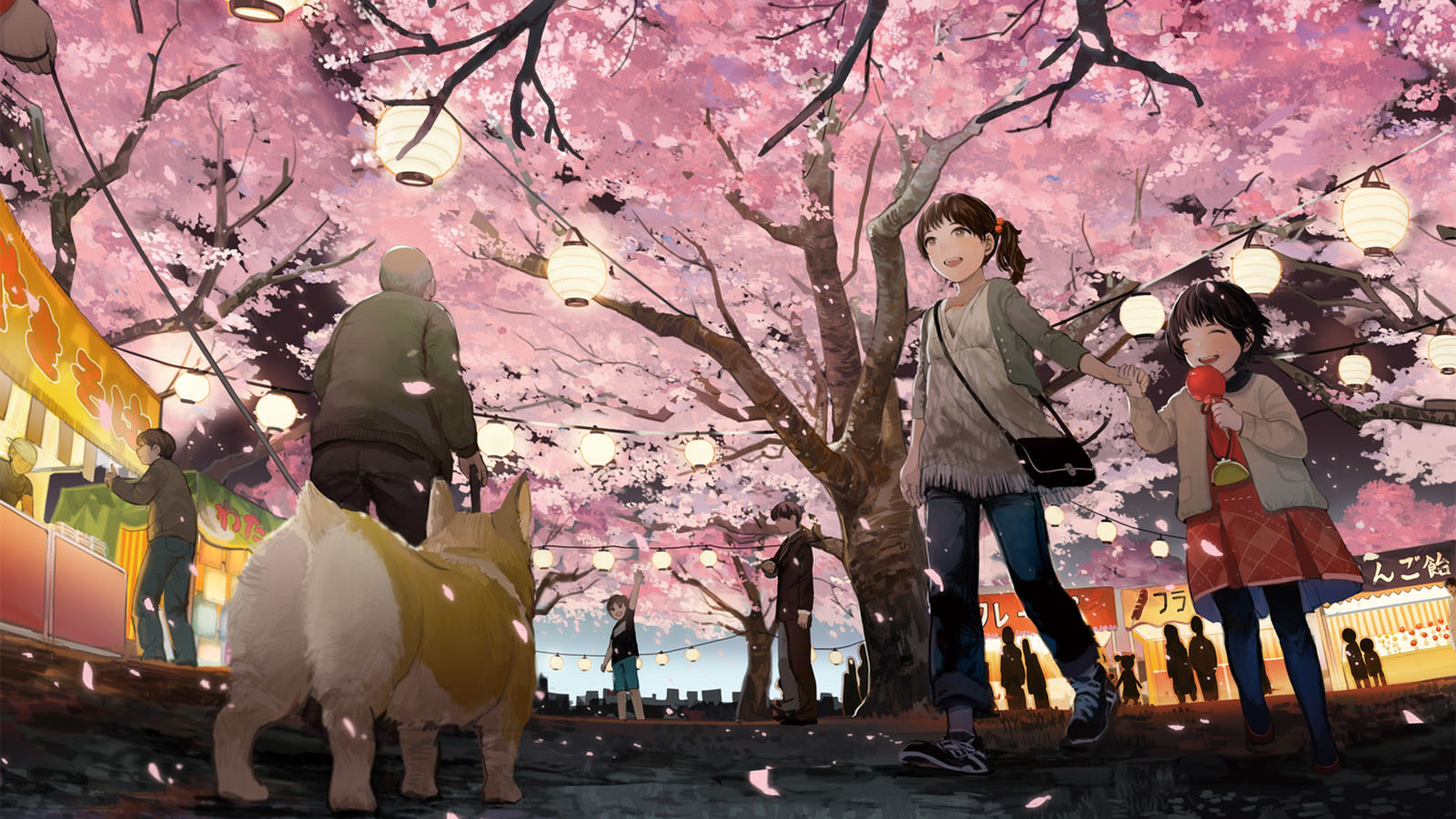 Cartoon Anime Sakura Desktop Background