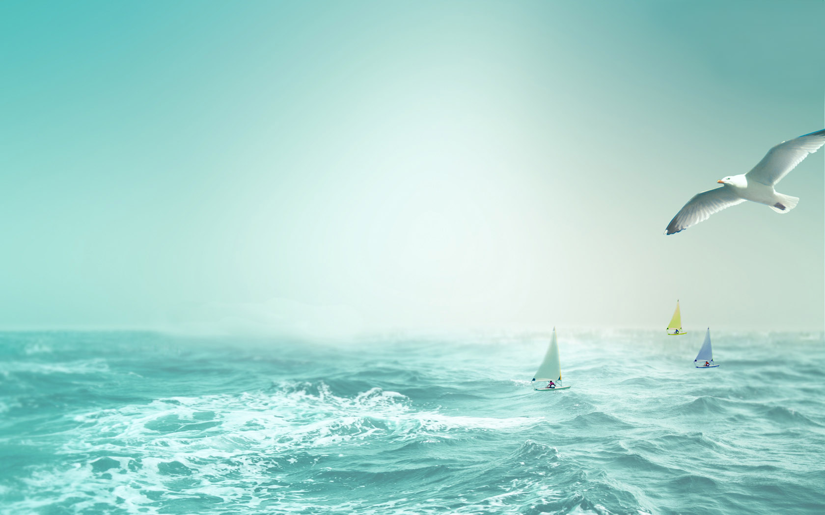 Ocean Landscape Desktop Wallpaper