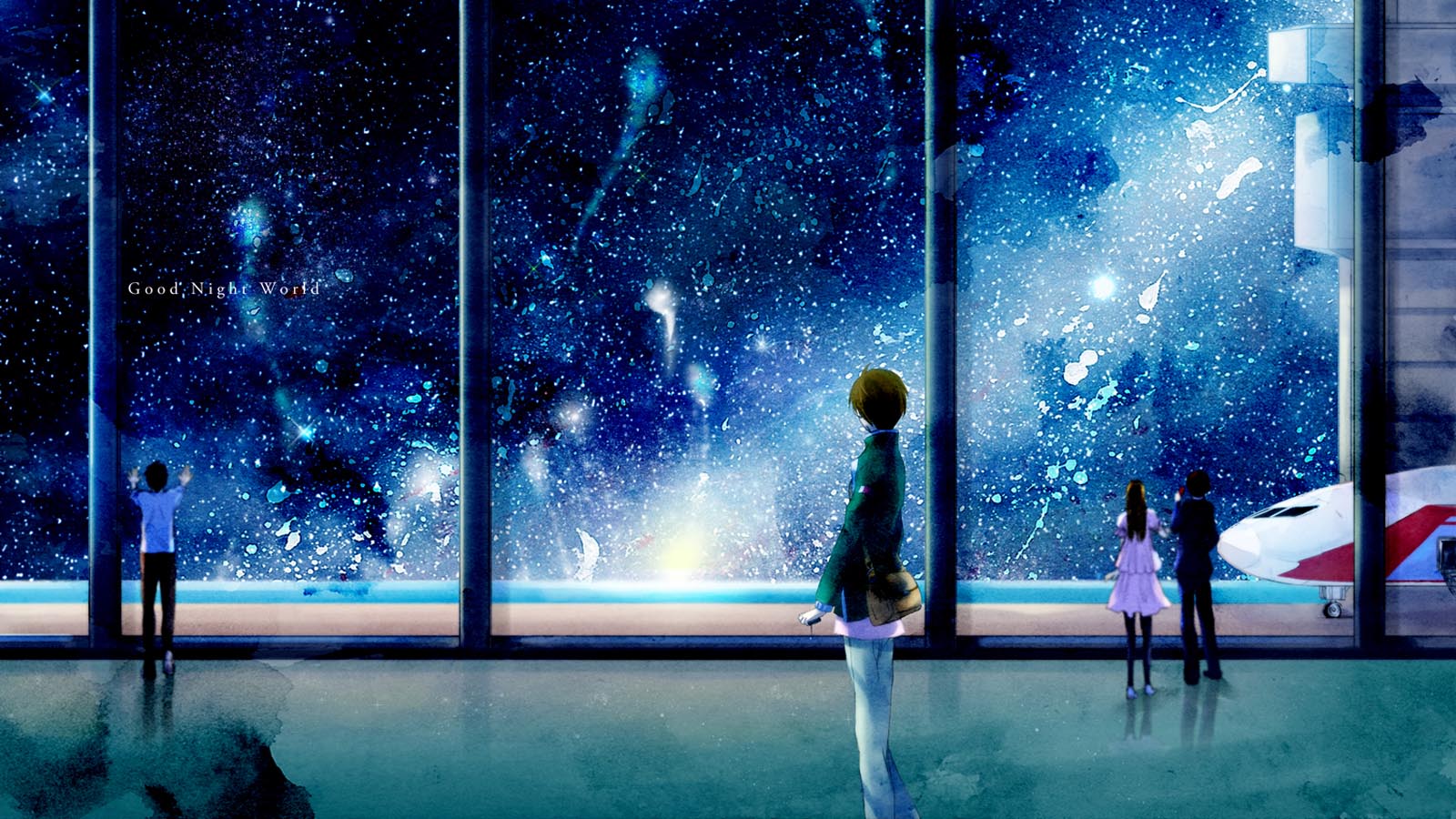 Beautiful Anime Scene Wallpaper