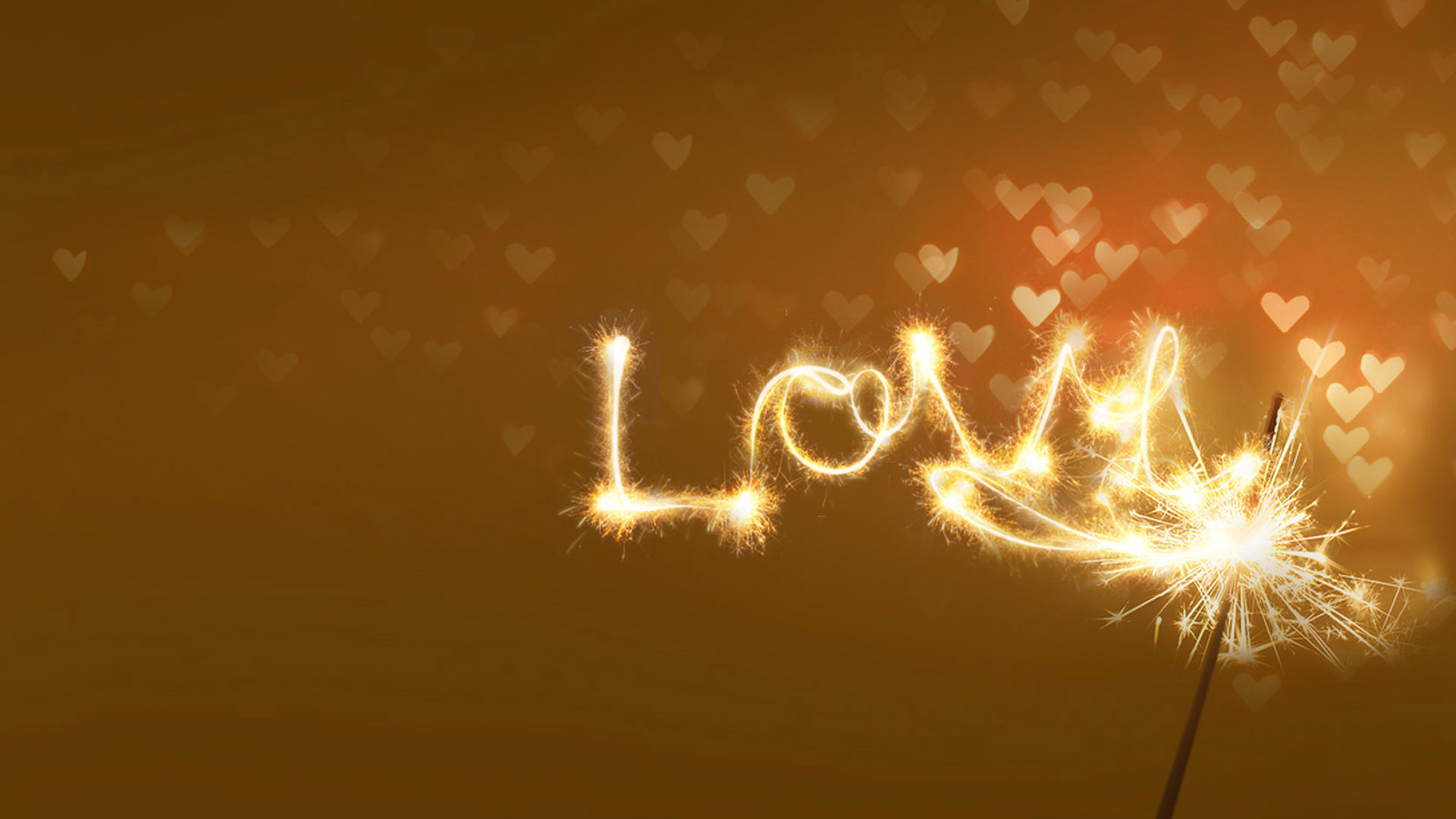 Spark of love desktop wallpaper