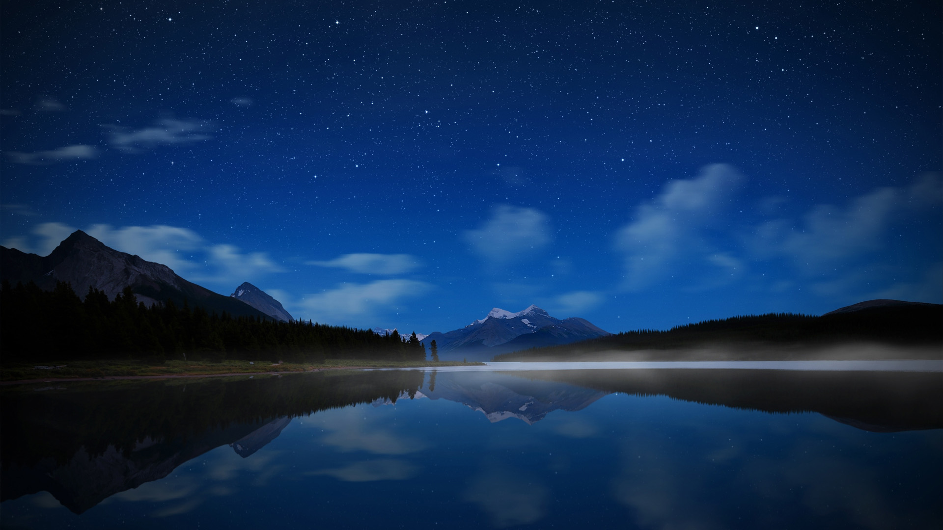 Meteor Lake scenery desktop wallpaper