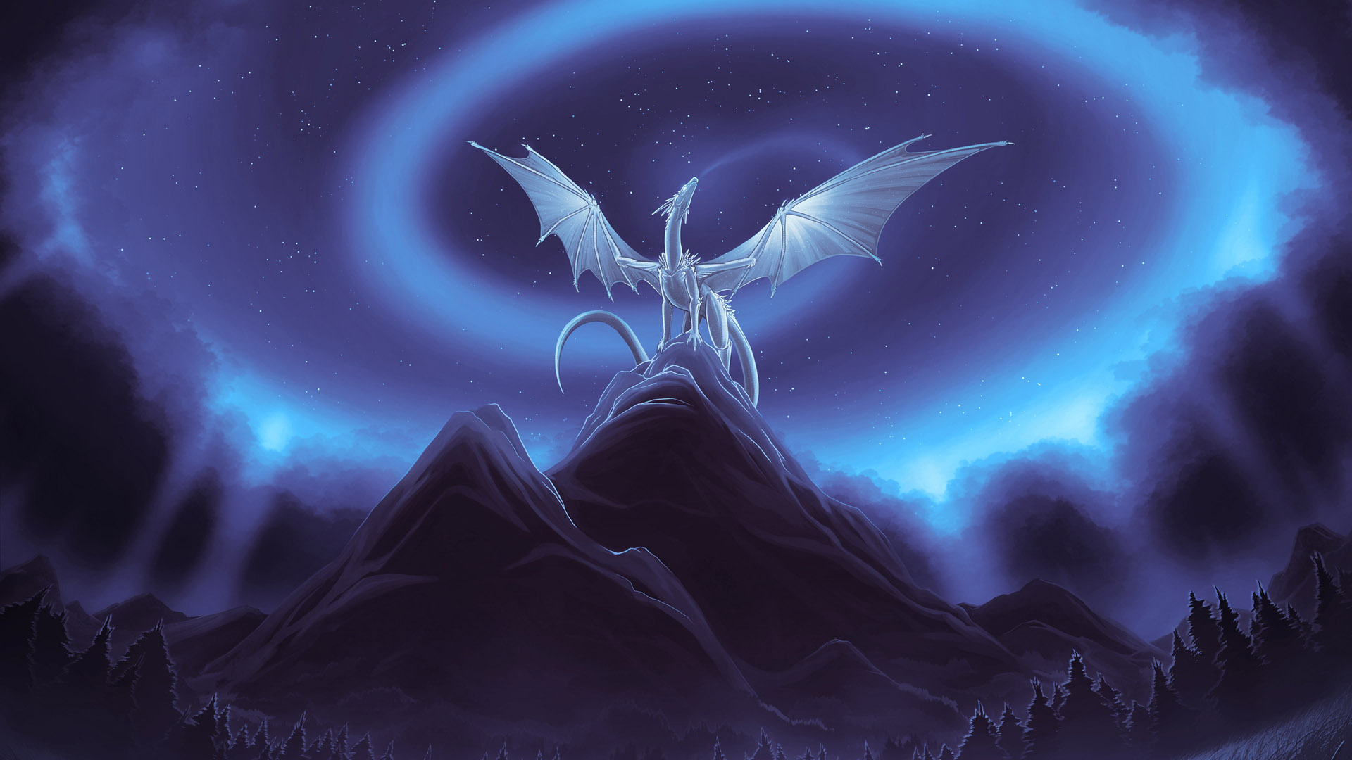 Flying Dragon Desktop Wallpaper