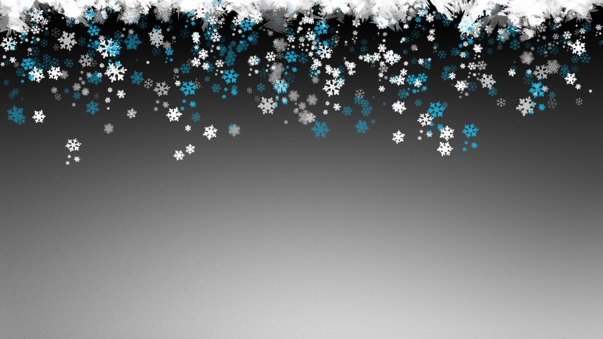 Christmas gray desktop wallpaper