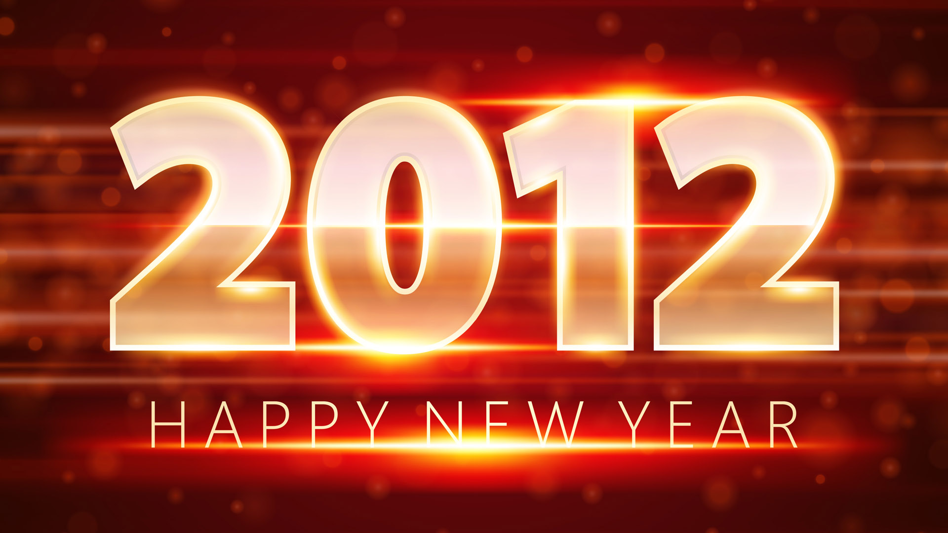 2012 Happy New Year Desktop Wallpaper