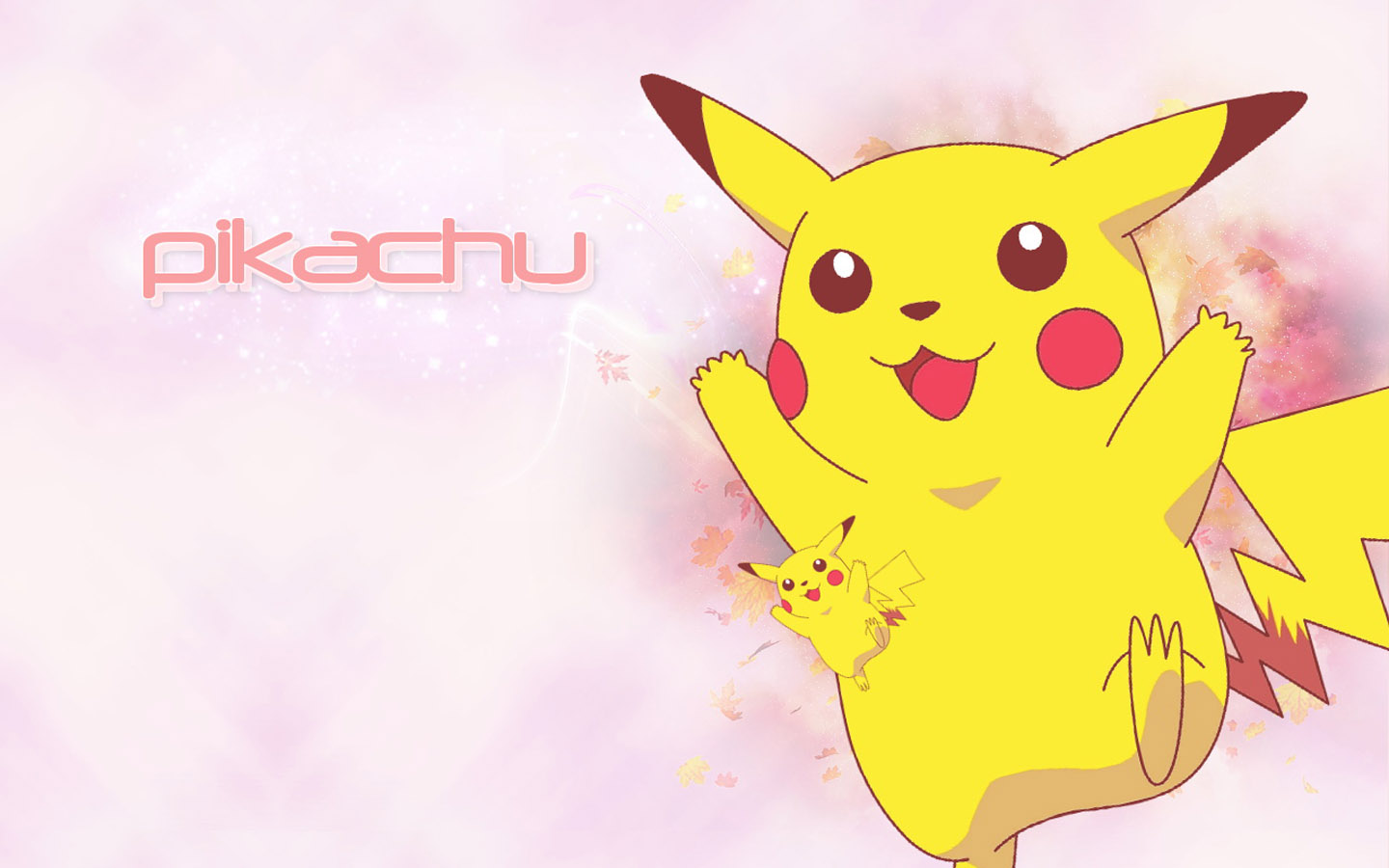 Cute Pikachu Desktop Background
