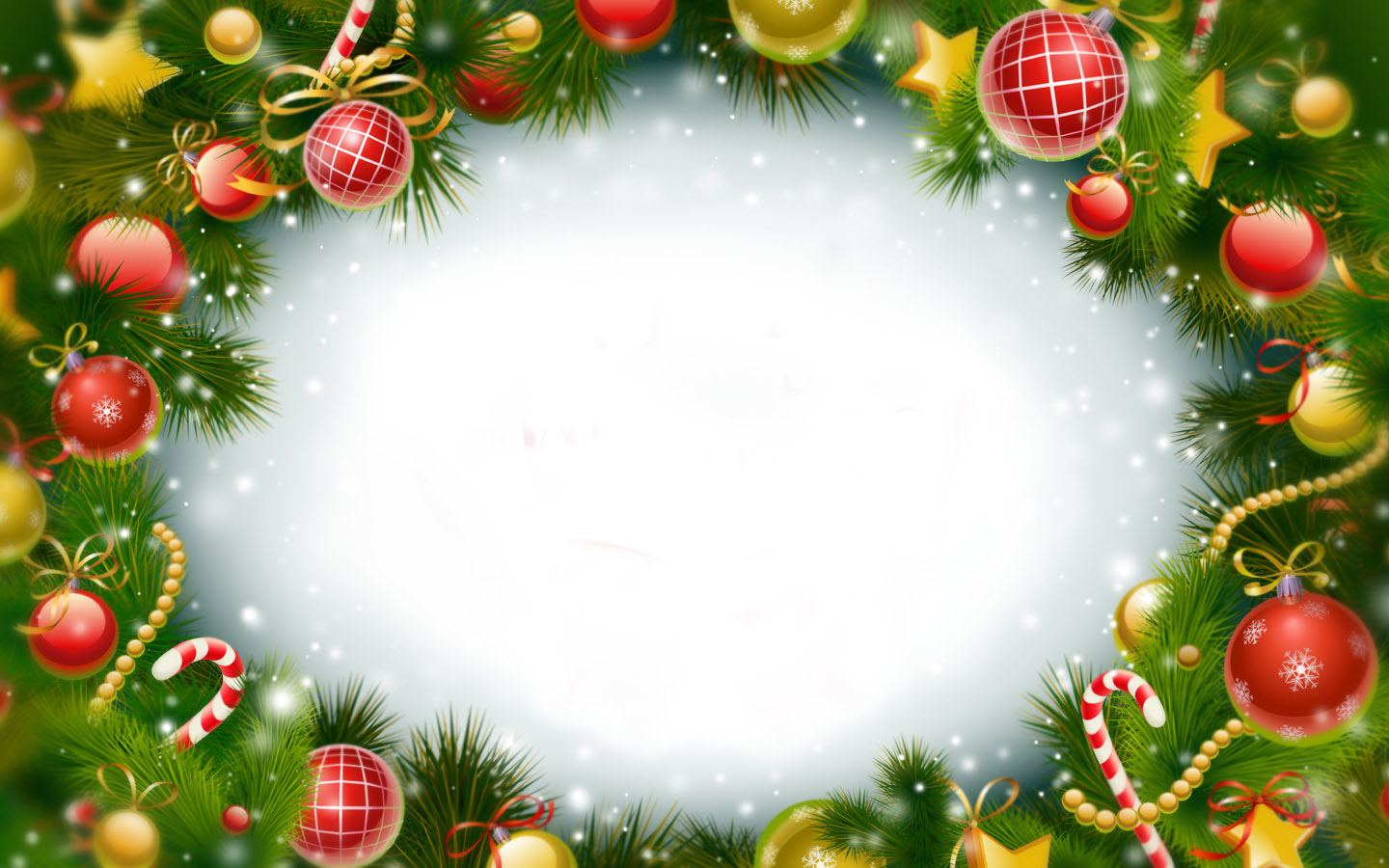 Cartoon Christmas Tree Wallpaper