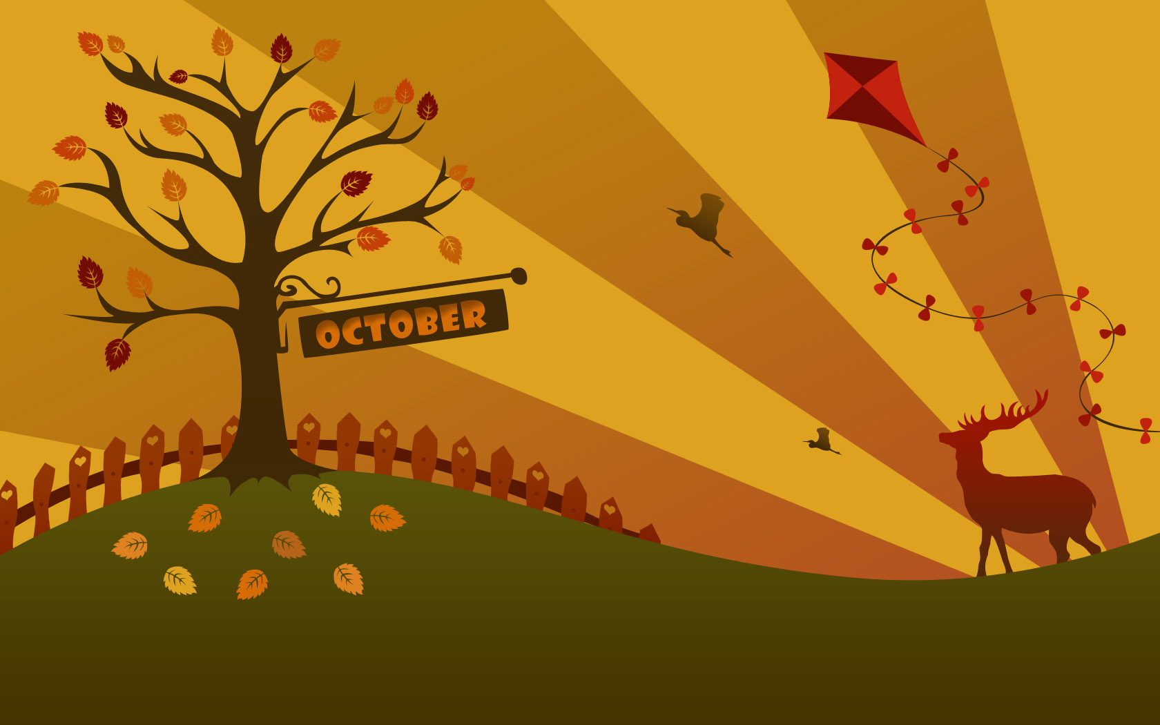 latest October 2011 desktop wallpaper