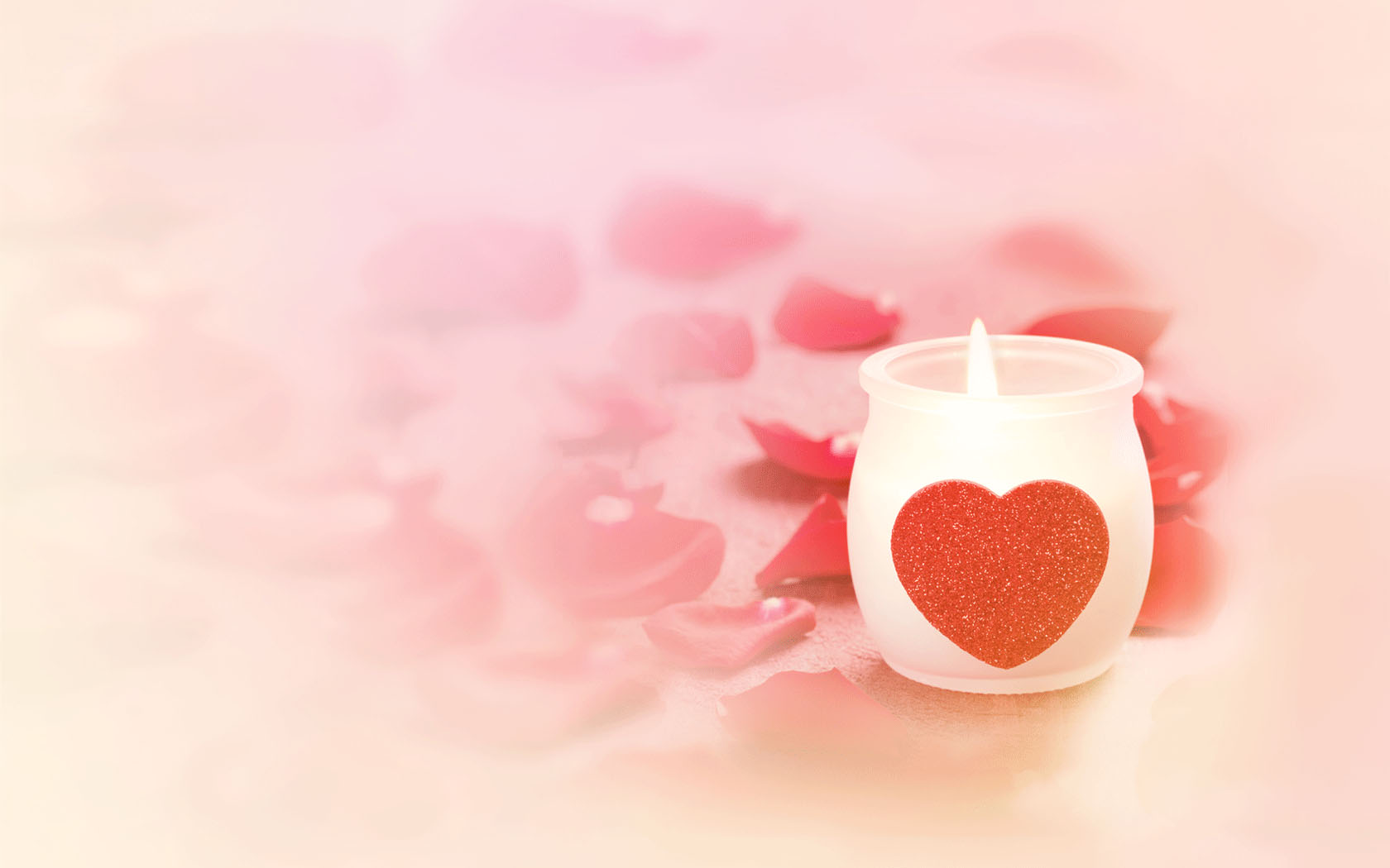 Candlelight Desktop Wallpaper of Love