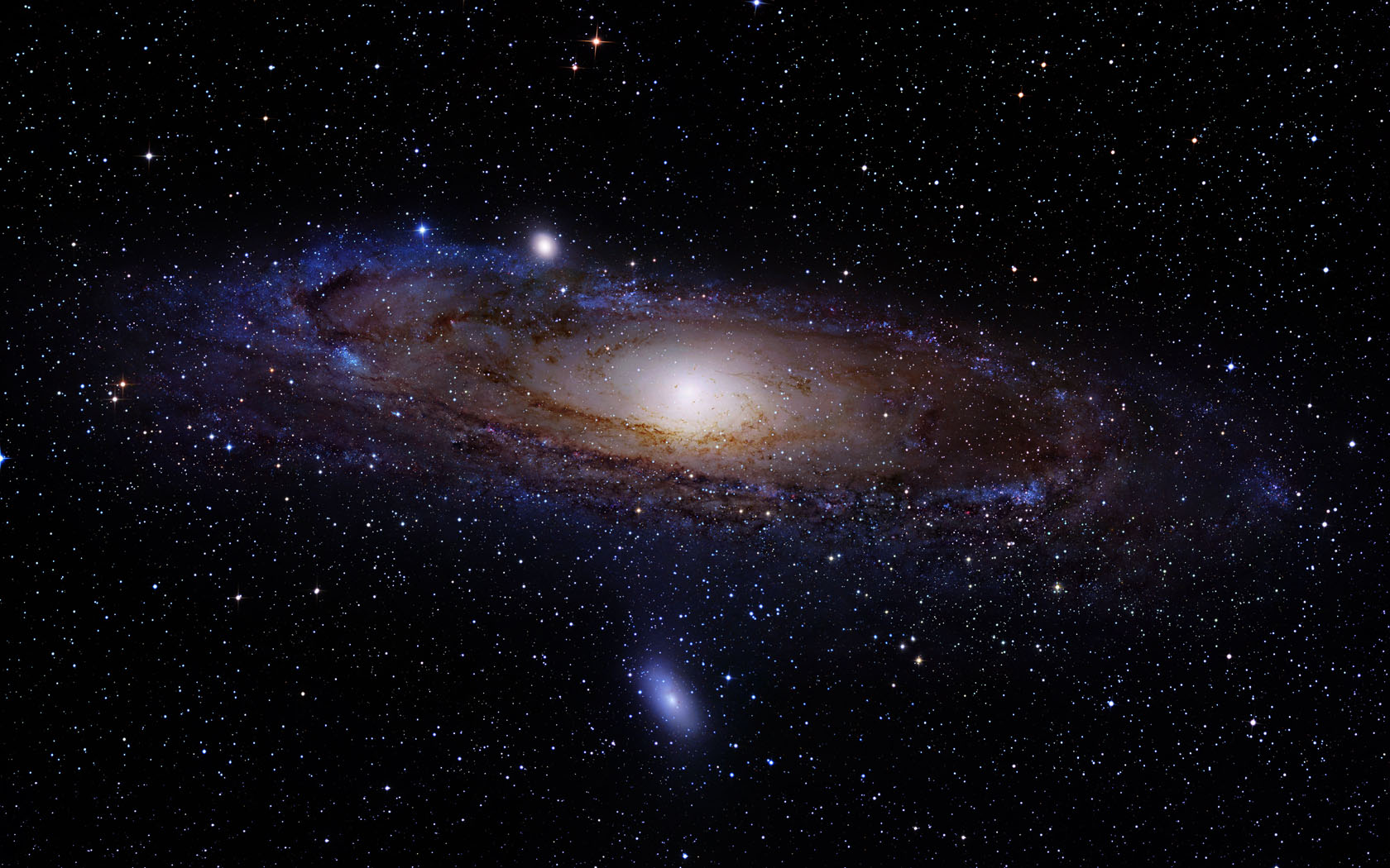 Beautiful universe galaxy desktop wallpaper